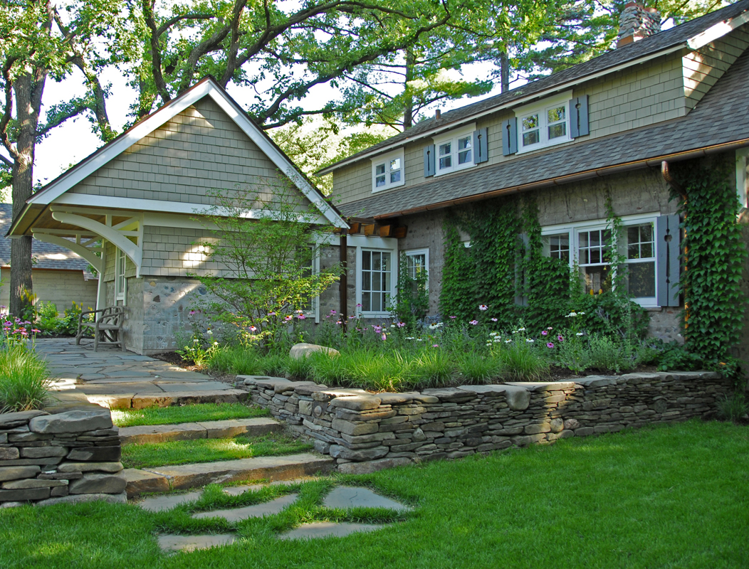 Fieldstone Walls and Pathways